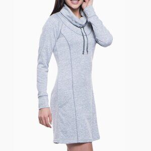 Kuhl Lea Long Sleeve Cowl Neck Dress  size M